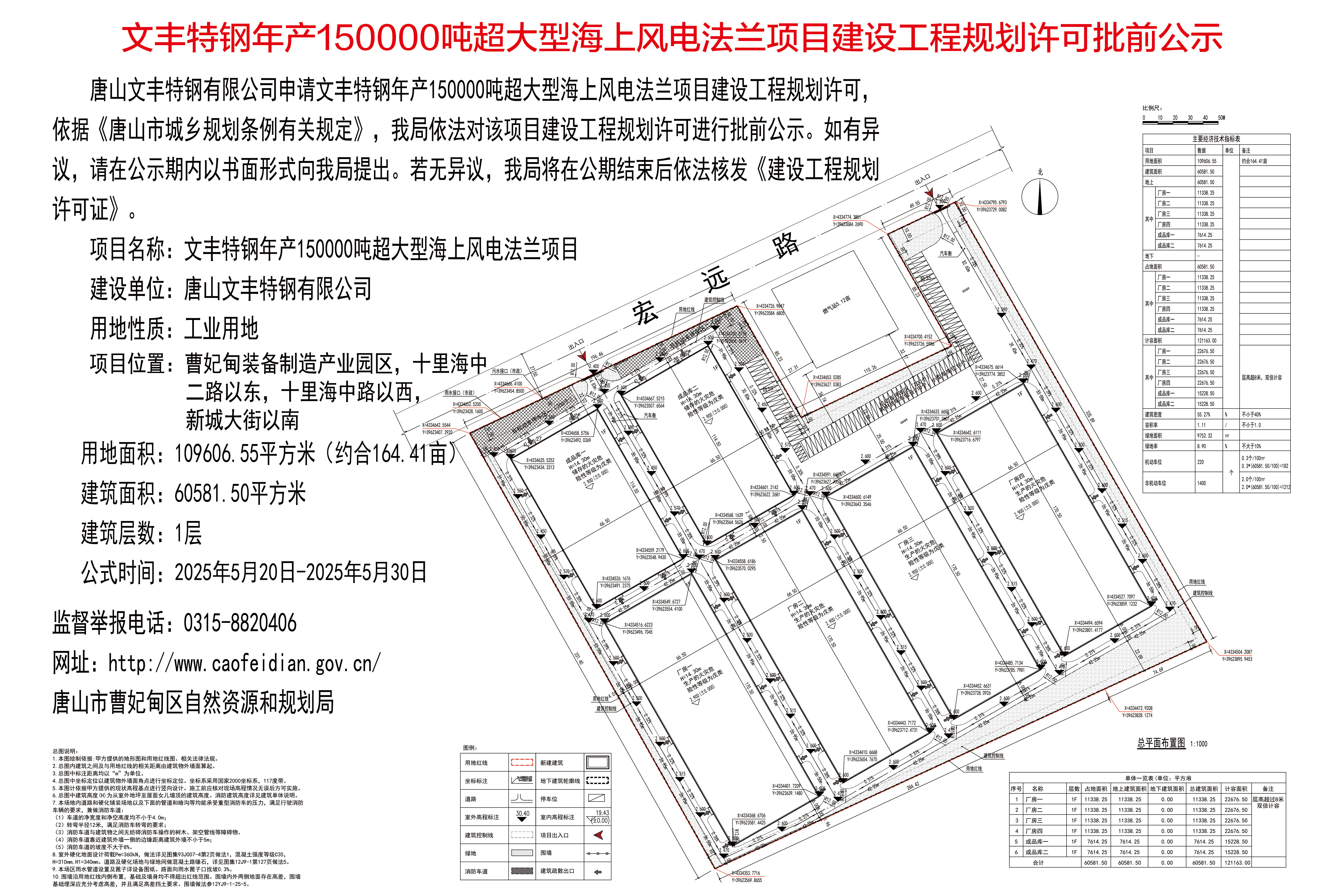 文丰特钢年产150000吨超大型海上风电法兰项目建设工程规划许可批前公示.jpg